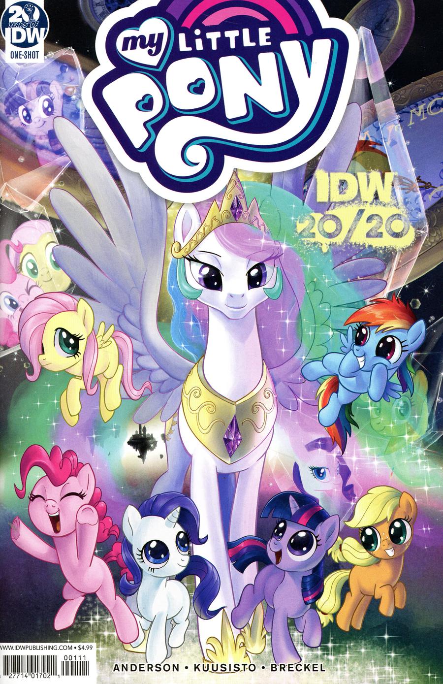 My Little Pony IDW 20/20 Cover A Regular Toni Kuusisto Cover