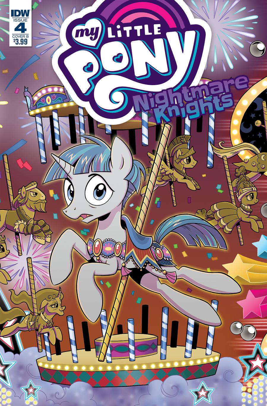 My Little Pony Nightmare Knights #4 Cover B Variant Brenda Hickey Cover