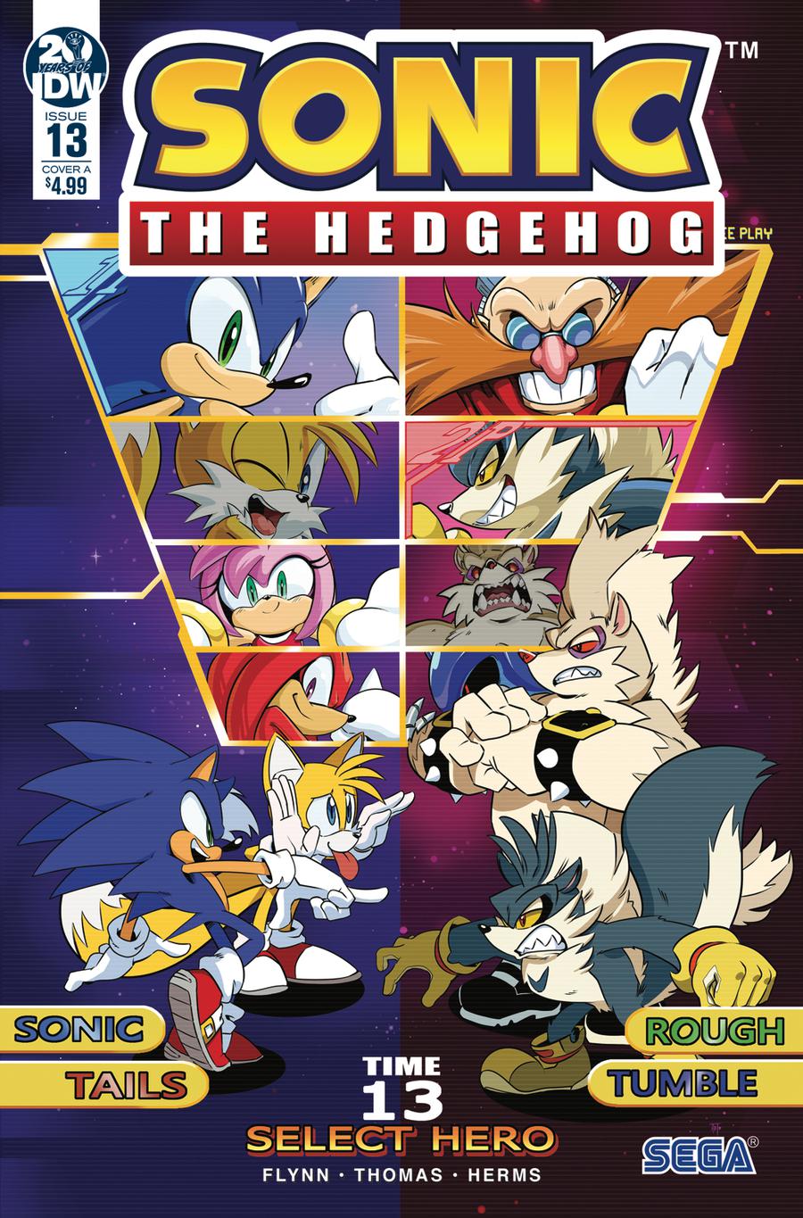 Sonic The Hedgehog Vol 3 #13 Cover A Regular Adam Bryce Thomas Cover