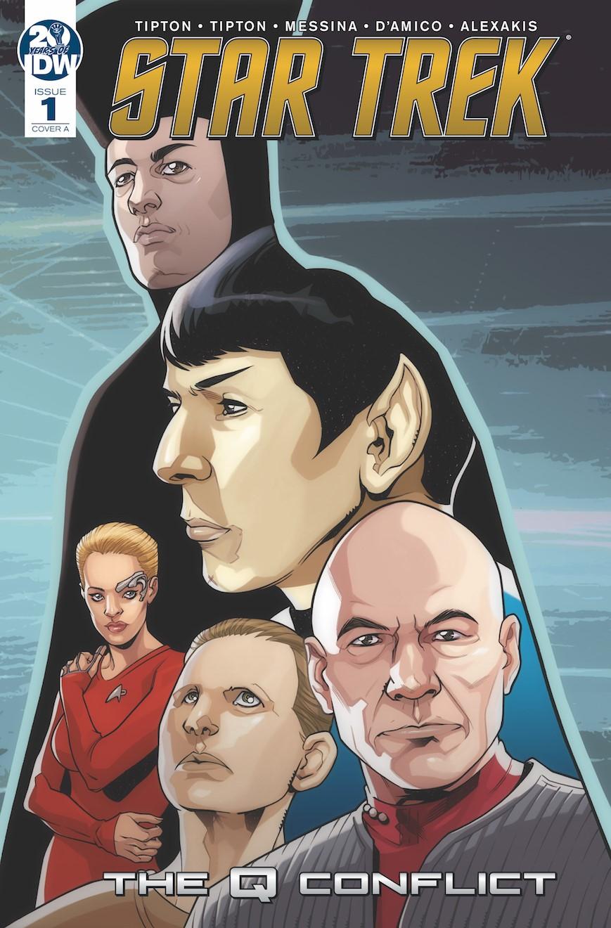 Star Trek Q Conflict #1 Cover A Regular David Messina Cover
