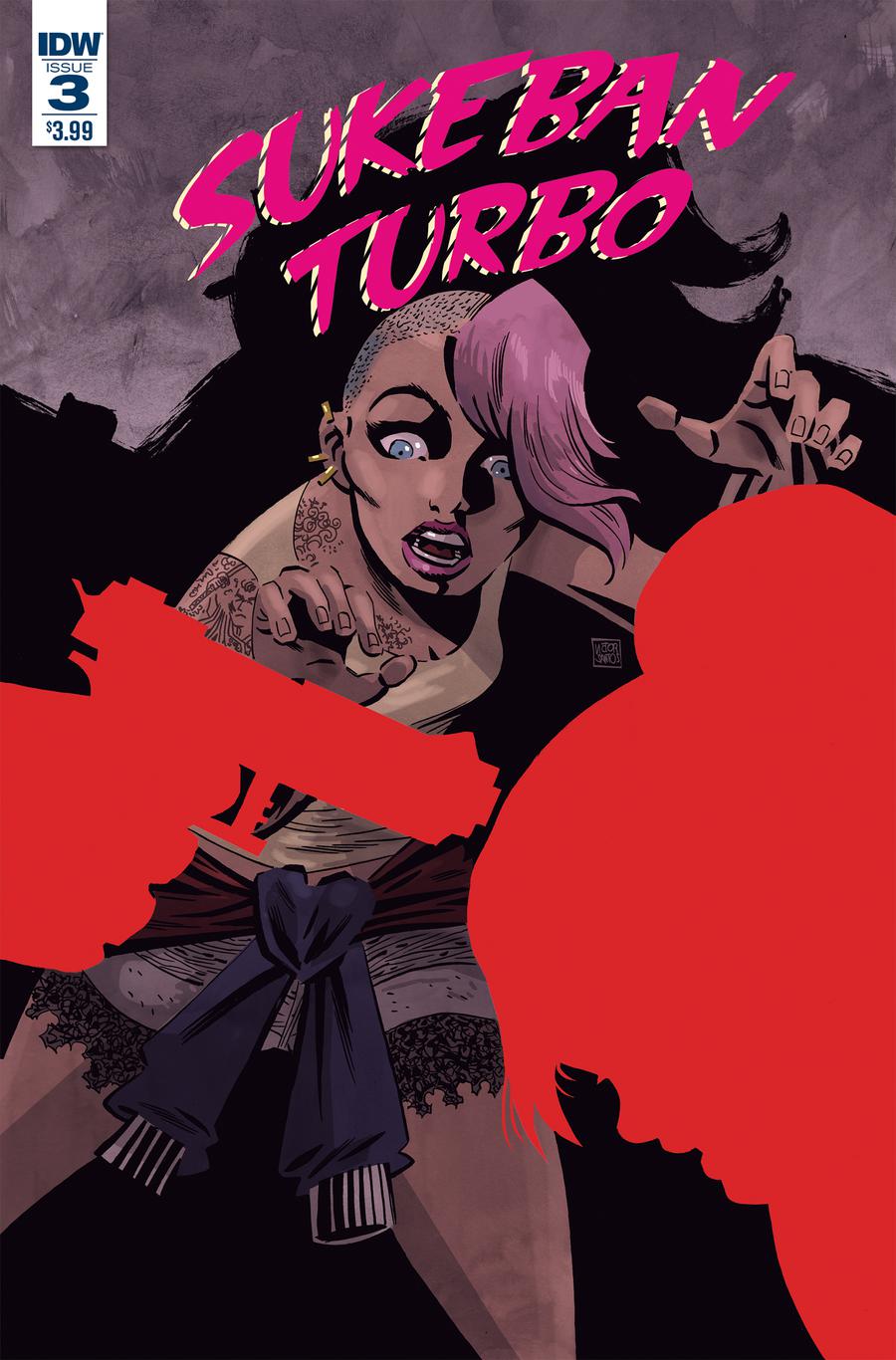 Sukeban Turbo #3 Cover A Regular Victor Santos Cover