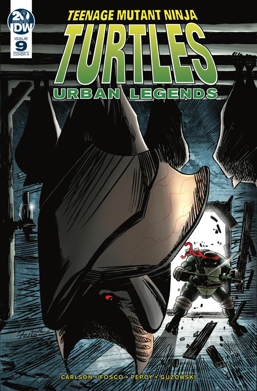 Teenage Mutant Ninja Turtles Urban Legends #9 Cover A Regular Frank Fosco Cover