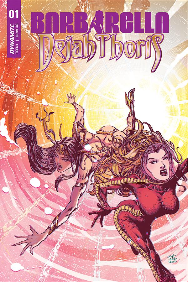 Barbarella Dejah Thoris #1 Cover A Regular Zach Hsieh Cover