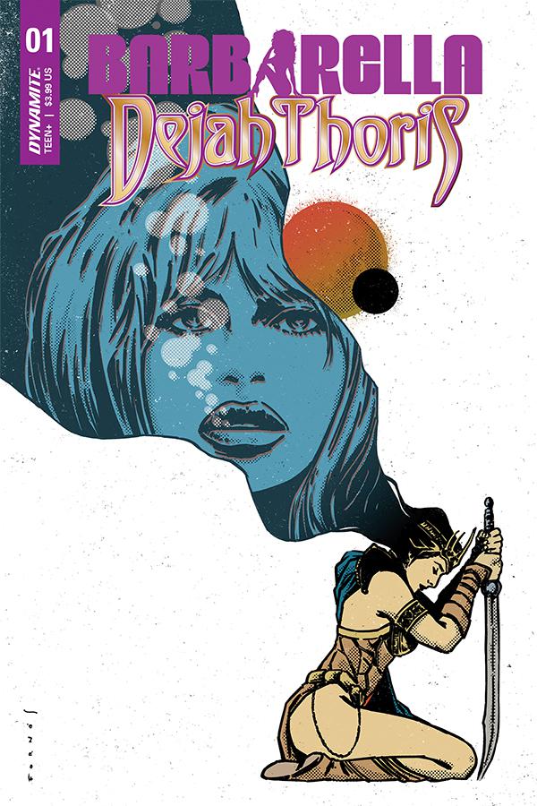 Barbarella Dejah Thoris #1 Cover B Variant Jorge Fornes Cover