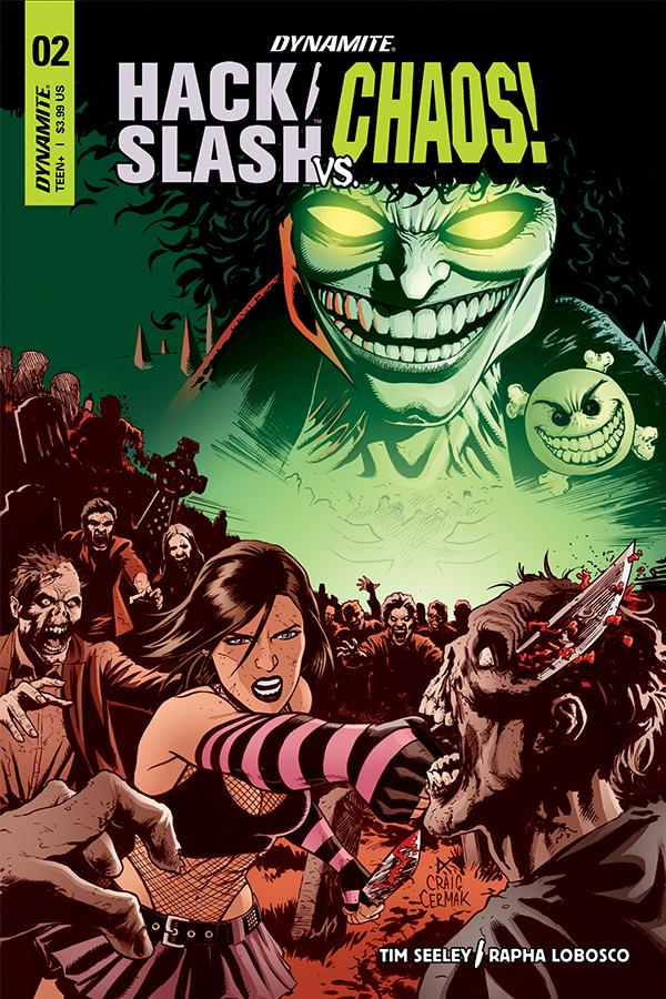 Hack Slash vs Chaos #2 Cover B Variant Craig Cermak Cover