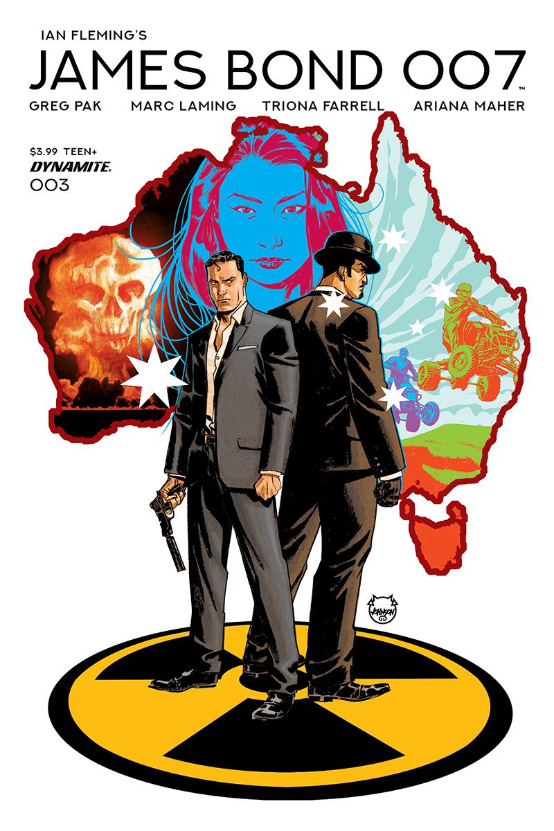 James Bond 007 #3 Cover A Regular Dave Johnson Cover