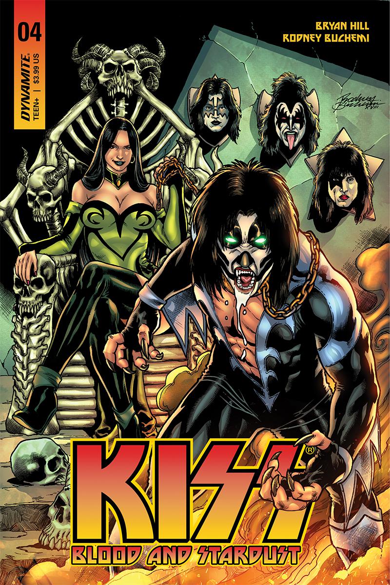 KISS Blood And Stardust #4 Cover B Variant Rodney Buchemi Cover