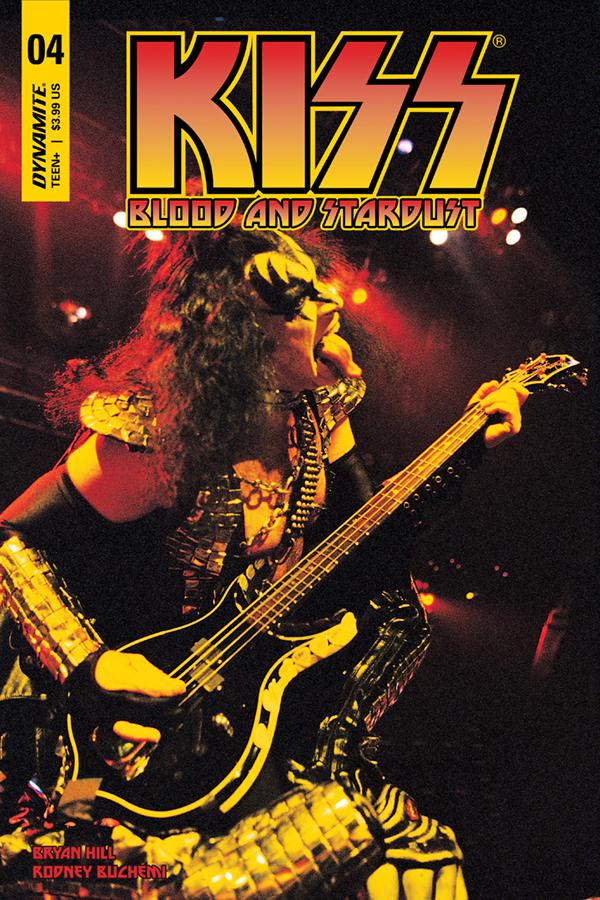 KISS Blood And Stardust #4 Cover D Variant Photo Subscription Cover