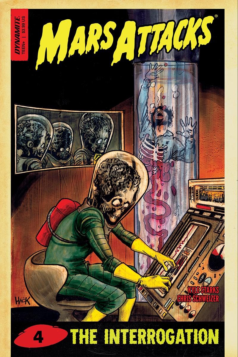 Mars Attacks Vol 4 #4 Cover D Variant Robert Hack Cover