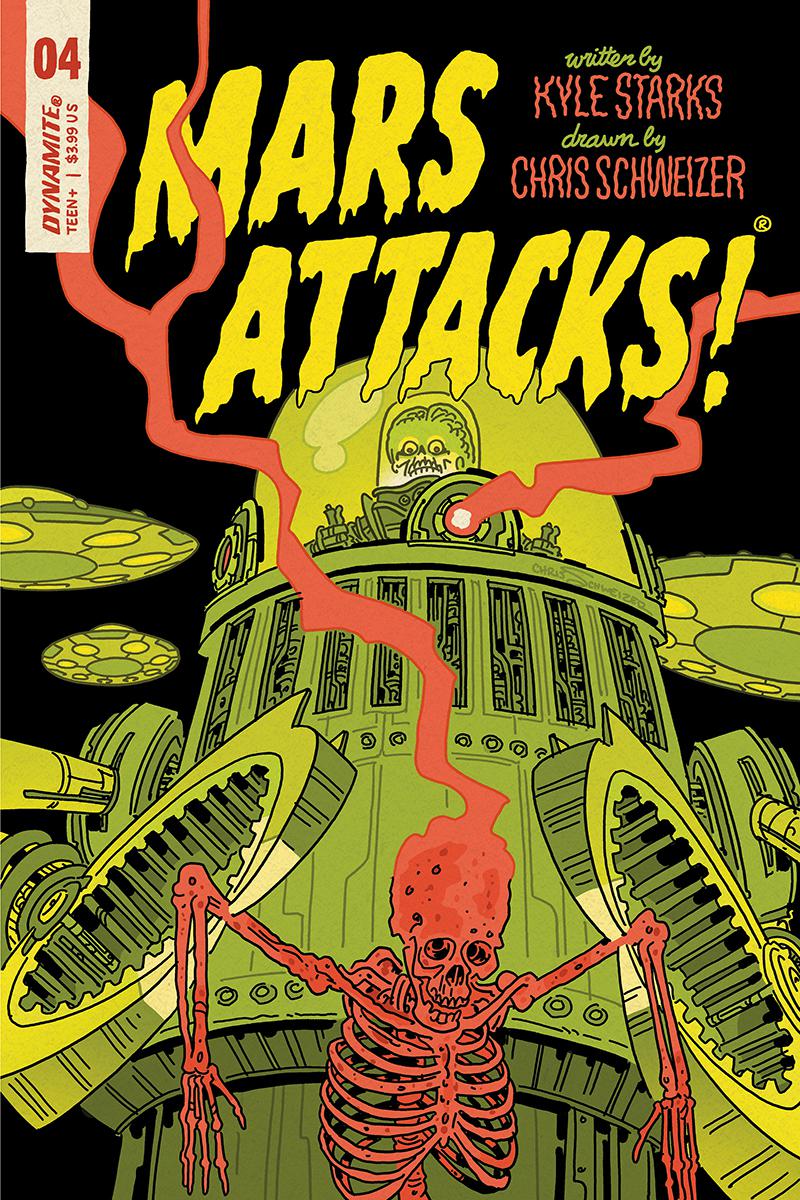 Mars Attacks Vol 4 #4 Cover E Variant Chris Schweizer Subscription Cover