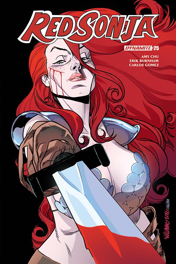 Red Sonja Vol 7 #25 Cover D Variant David Williams Cover