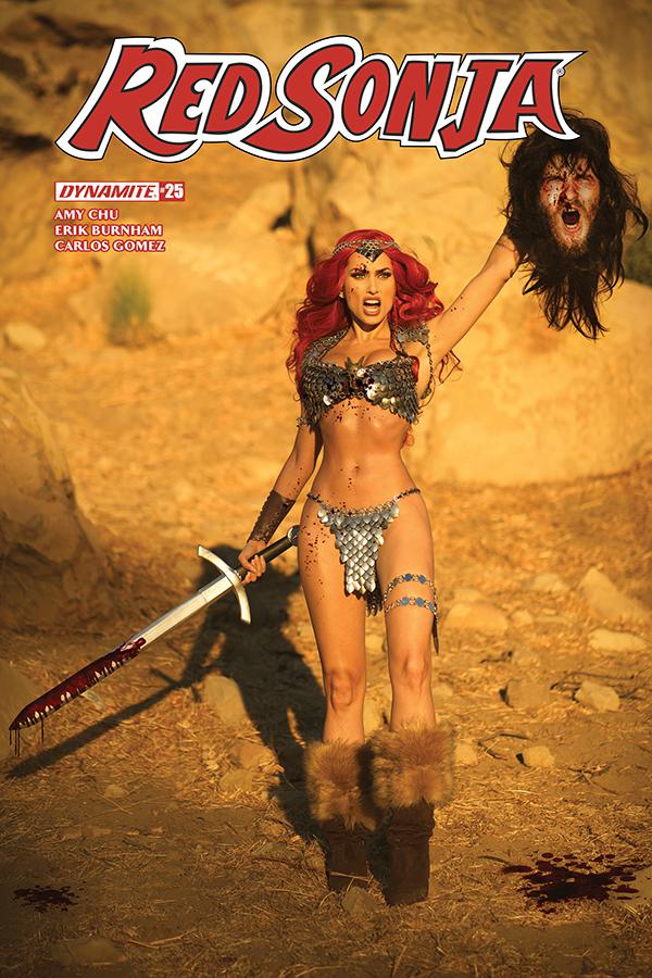 Red Sonja Vol 7 #25 Cover E Variant Cosplay Photo Subscription Cover