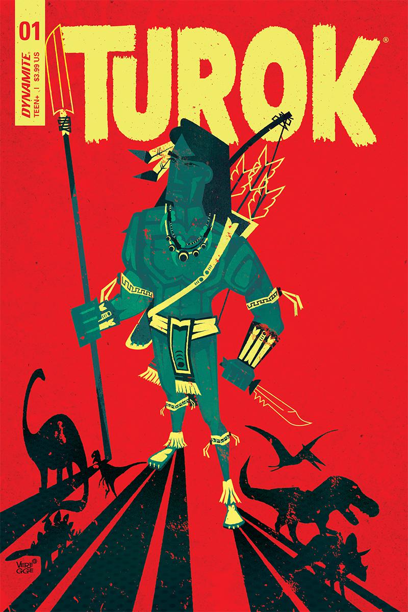 Turok Vol 3 #1 Cover C Variant Jeffrey Veregge Cover