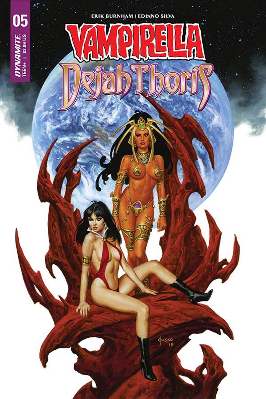 Vampirella Dejah Thoris #5 Cover D Variant Joe Jusko Cover