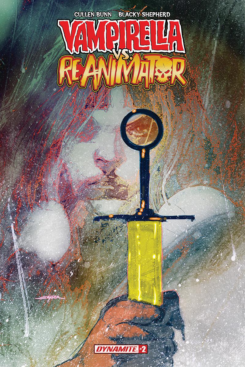 Vampirella vs Reanimator #2 Cover B Variant Stuart Sayger Cover