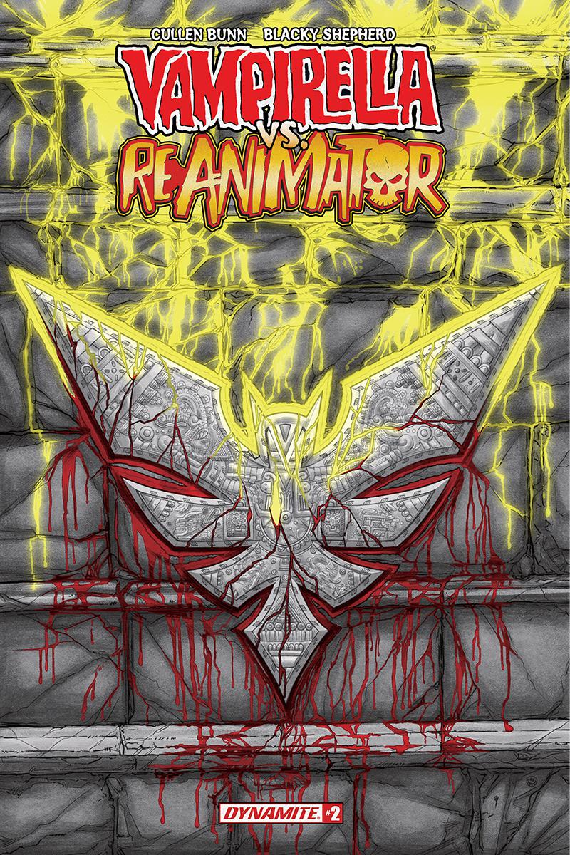 Vampirella vs Reanimator #2 Cover C Variant Blacky Shepherd Cover