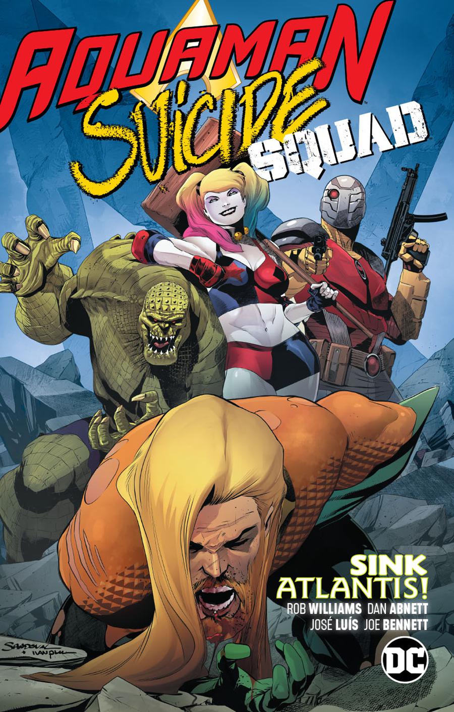 Aquaman Suicide Squad Sink Atlantis TP (Rebirth)