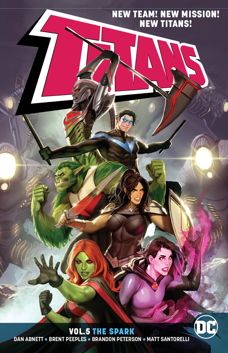 Titans (Rebirth) Vol 5 The Spark TP