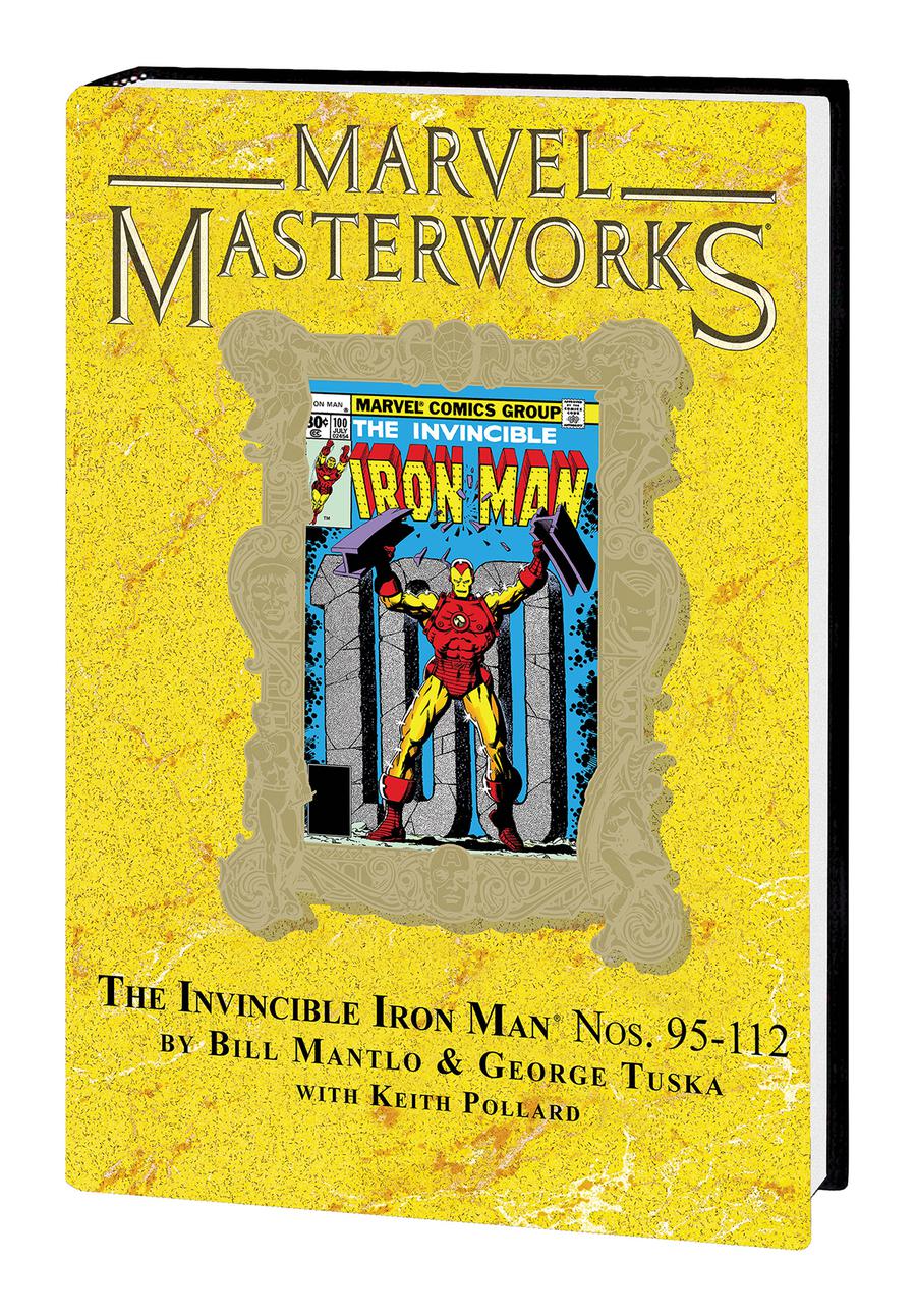 Marvel Masterworks Invincible Iron Man Vol 12 HC Variant Dust Jacket