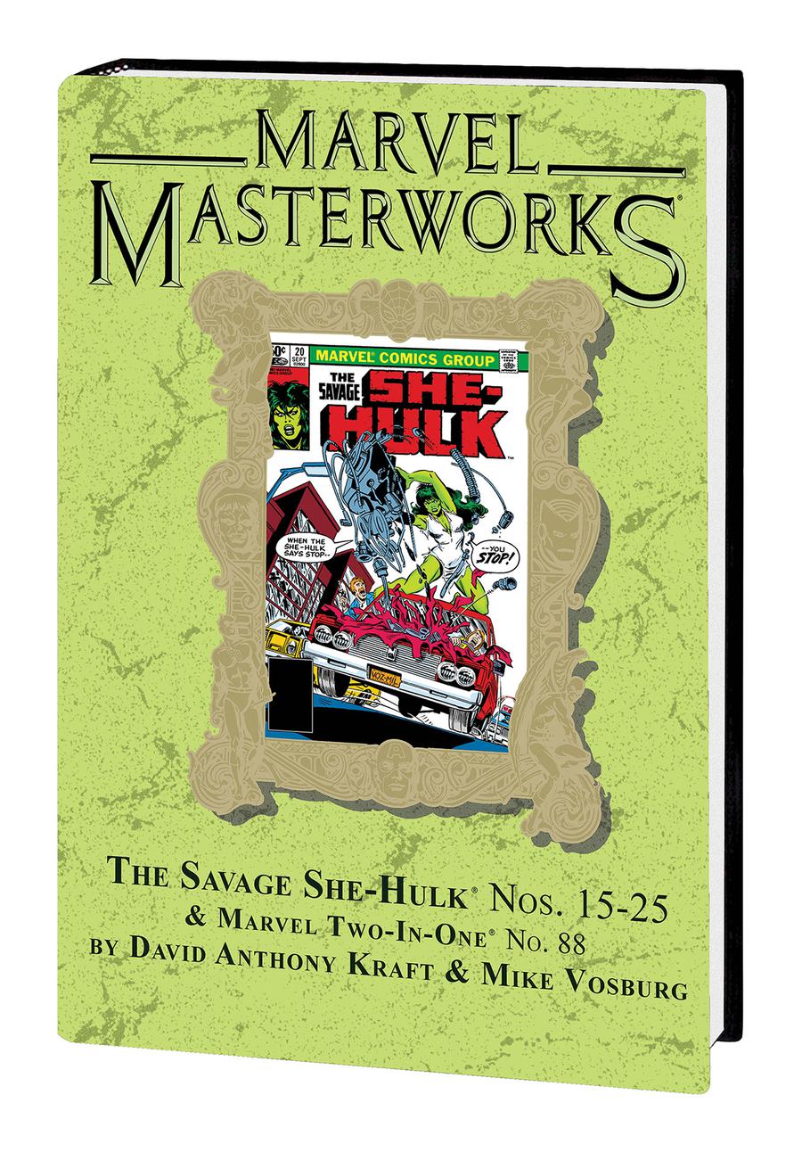 Marvel Masterworks Savage She-Hulk Vol 2 HC Variant Dust Jacket