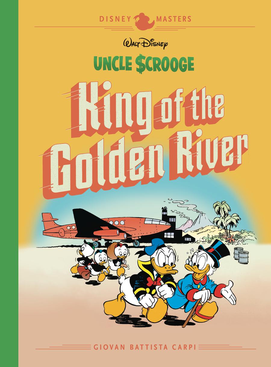 Disney Masters Vol 6 Giovan Battista Carpi Uncle Scrooge King Of The Golden River HC
