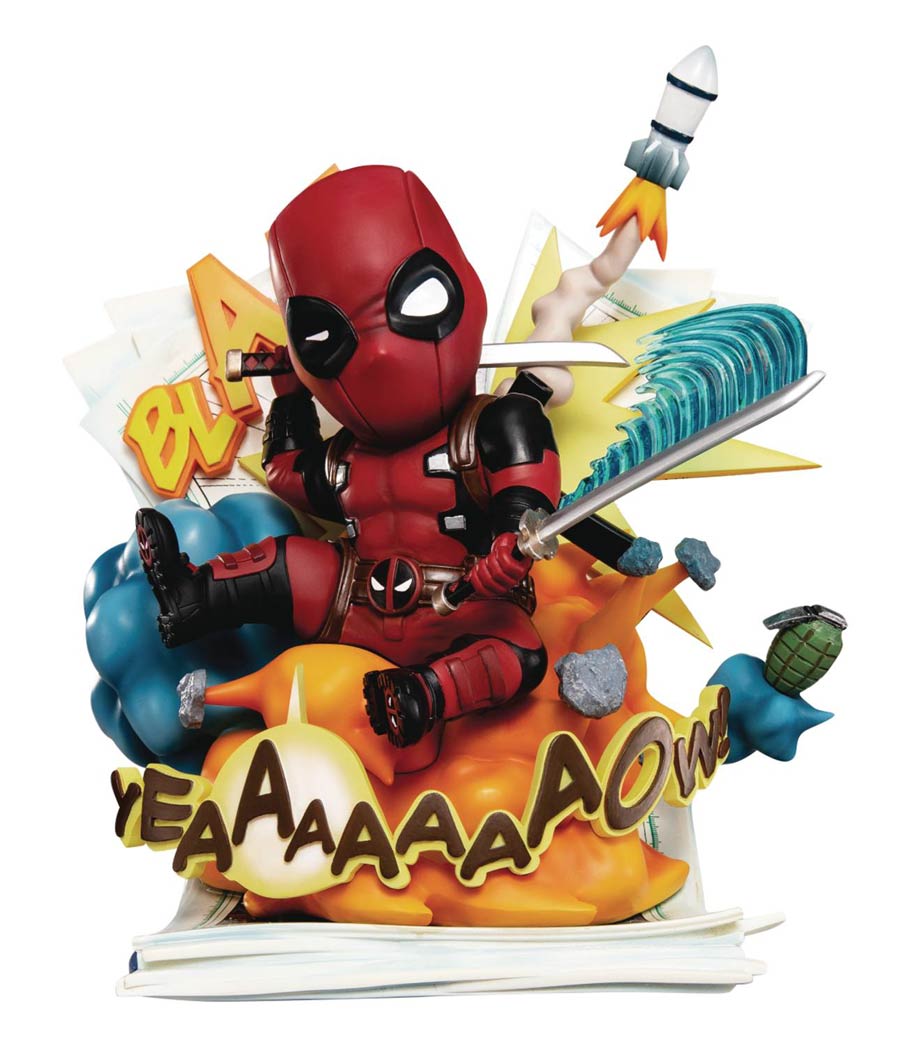 Marvel EA-039 Deadpool Cut Off The Fourth Wall Previews Exclusive Statue
