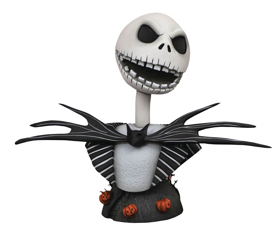 Legends In 3D Nightmare Before Christmas Jack Skellington 1/2 Scale Bust