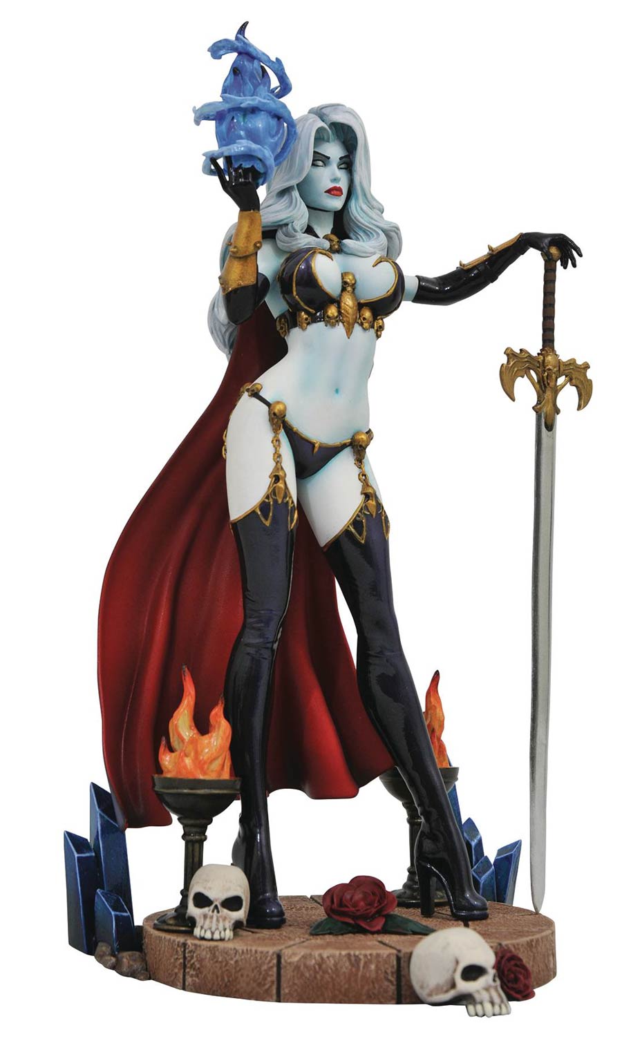 Femme Fatales Lady Death IV PVC Diorama Figure