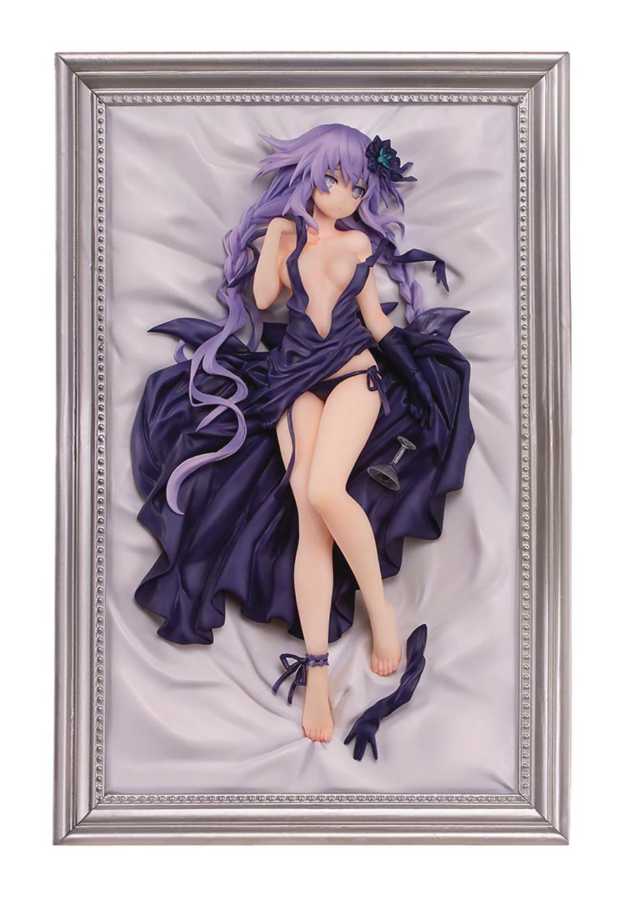 Hyperdimension Neptunia Purple Heart In Frame 1/8 Scale PVC Figure