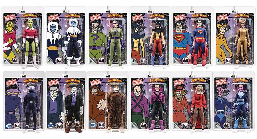 DC Superfriends Best Of Villains Action Figure Assortment Case