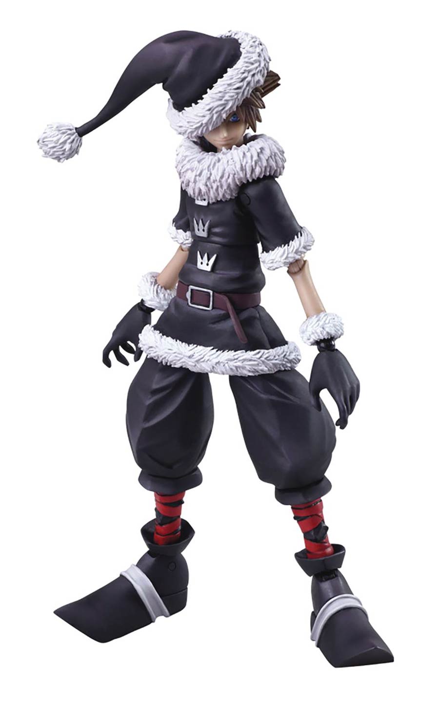 Kingdom Hearts II Bring Arts Action Figure - Sora Christmas Town
