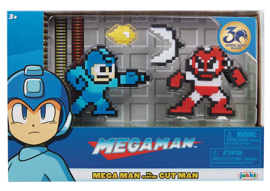 Mega Man Classic 8-Bit 2-Pack Figure Wave 1 Assortment Case