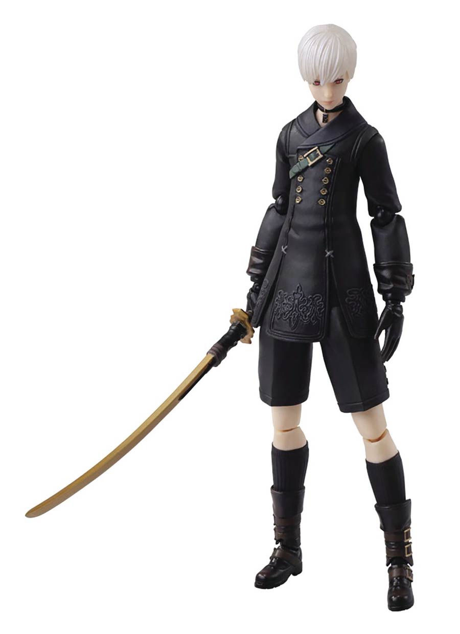Nier Automata Bring Arts Action Figure - 9S Yorha No 9 Type S