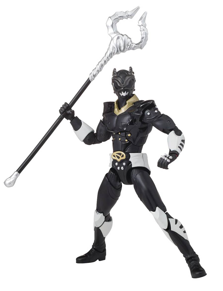 Power Rangers Legacy Psycho Rangers Black Ranger 6-Inch Action Figure Case