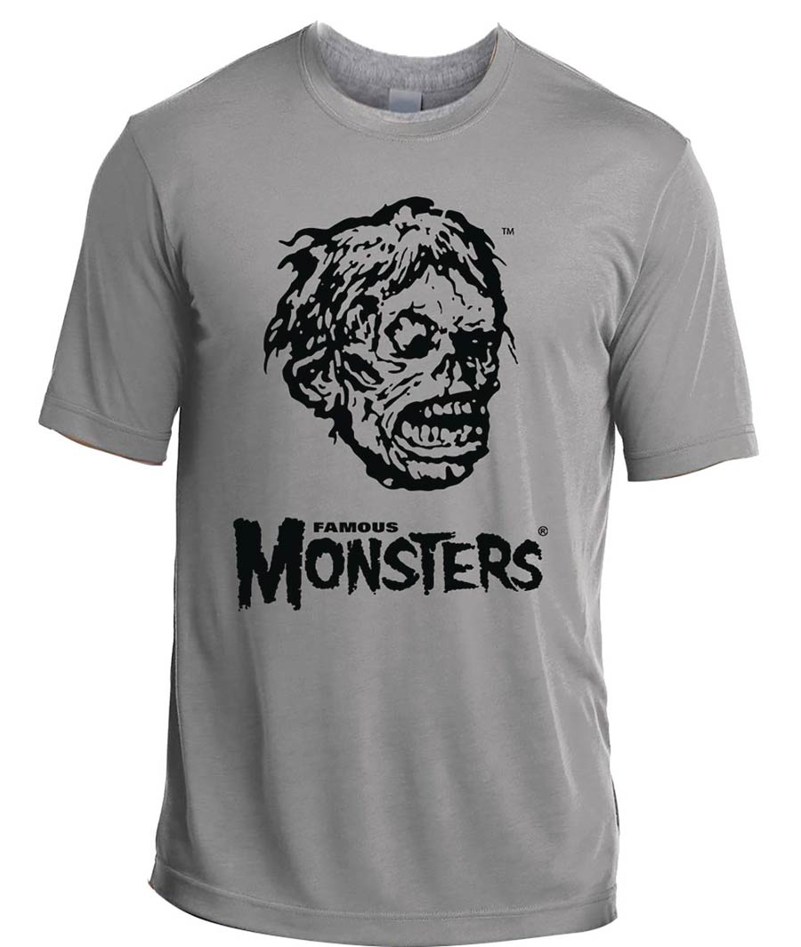 Shock Monster Silver T-Shirt Large
