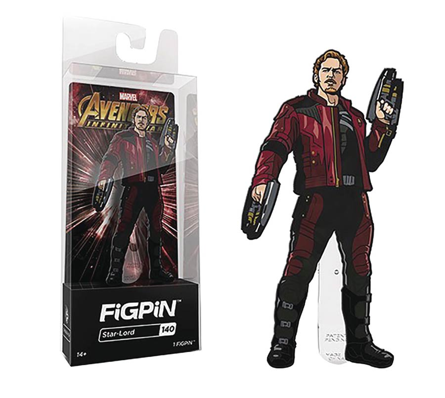 FigPin Marvel Avengers Infinity War Series 2 Star-Lord Figure Pin