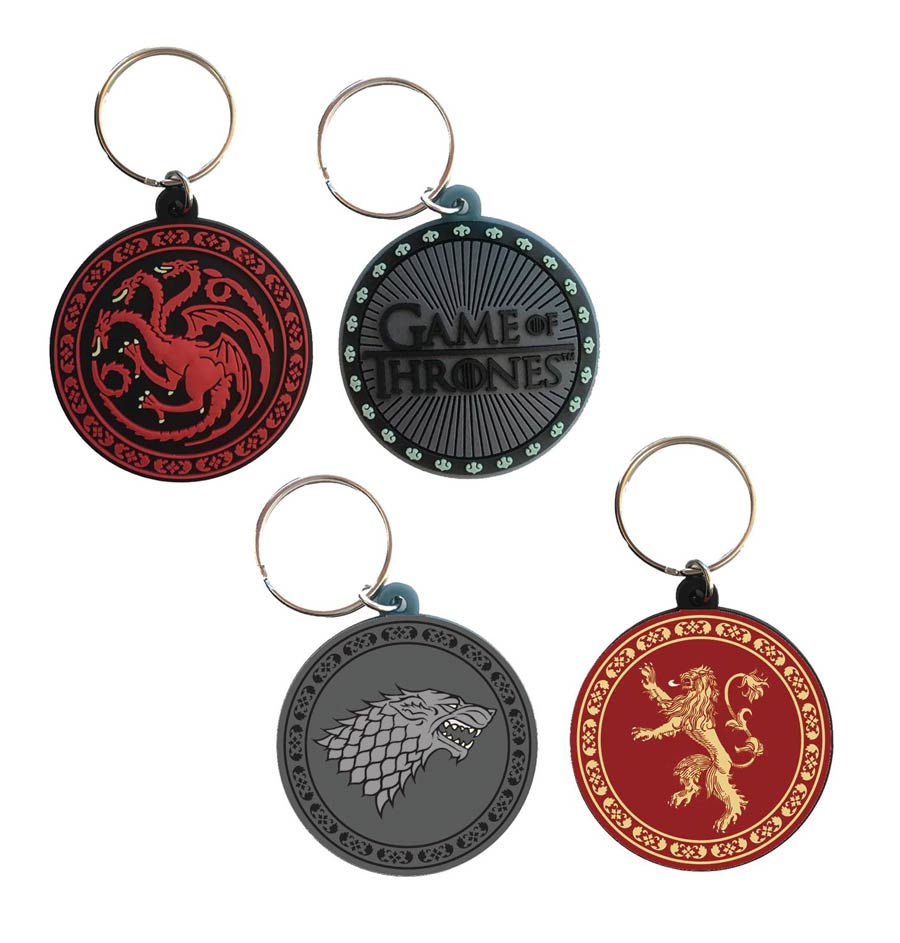 Game Of Thrones Keychain 48-Piece Display