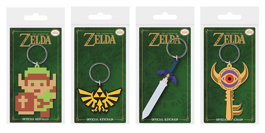 Legend Of Zelda Keychain 48-Piece Display