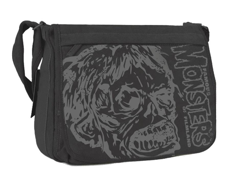 Shock Monster Messenger Bag - Black