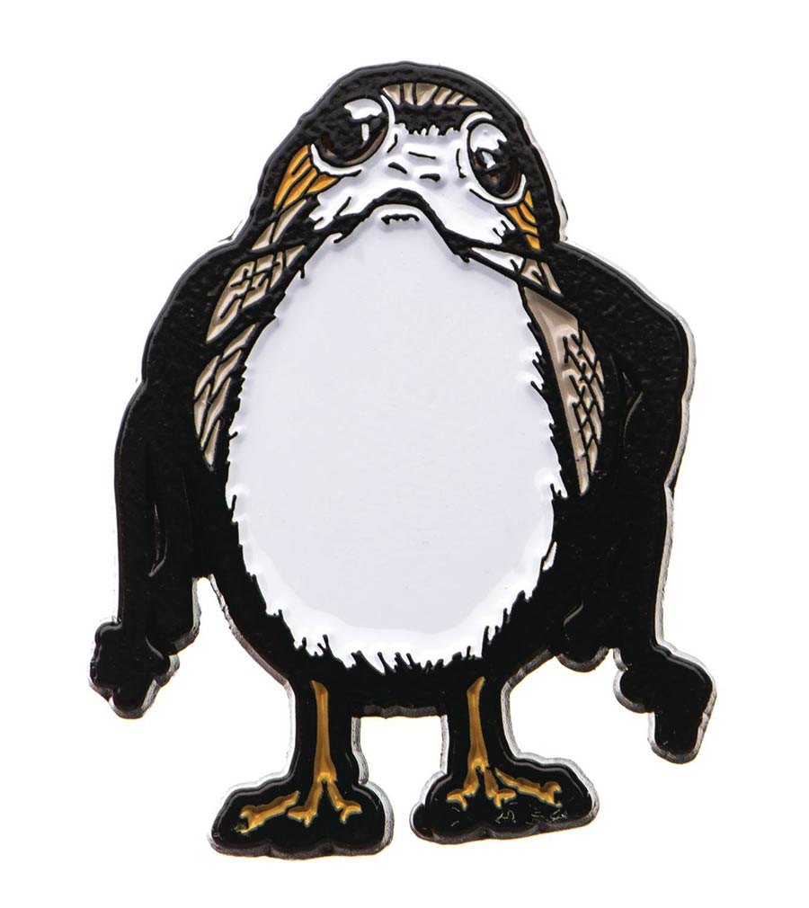 Star Wars Episode VIII The Last Jedi Porg Pin - Cut Out Porg