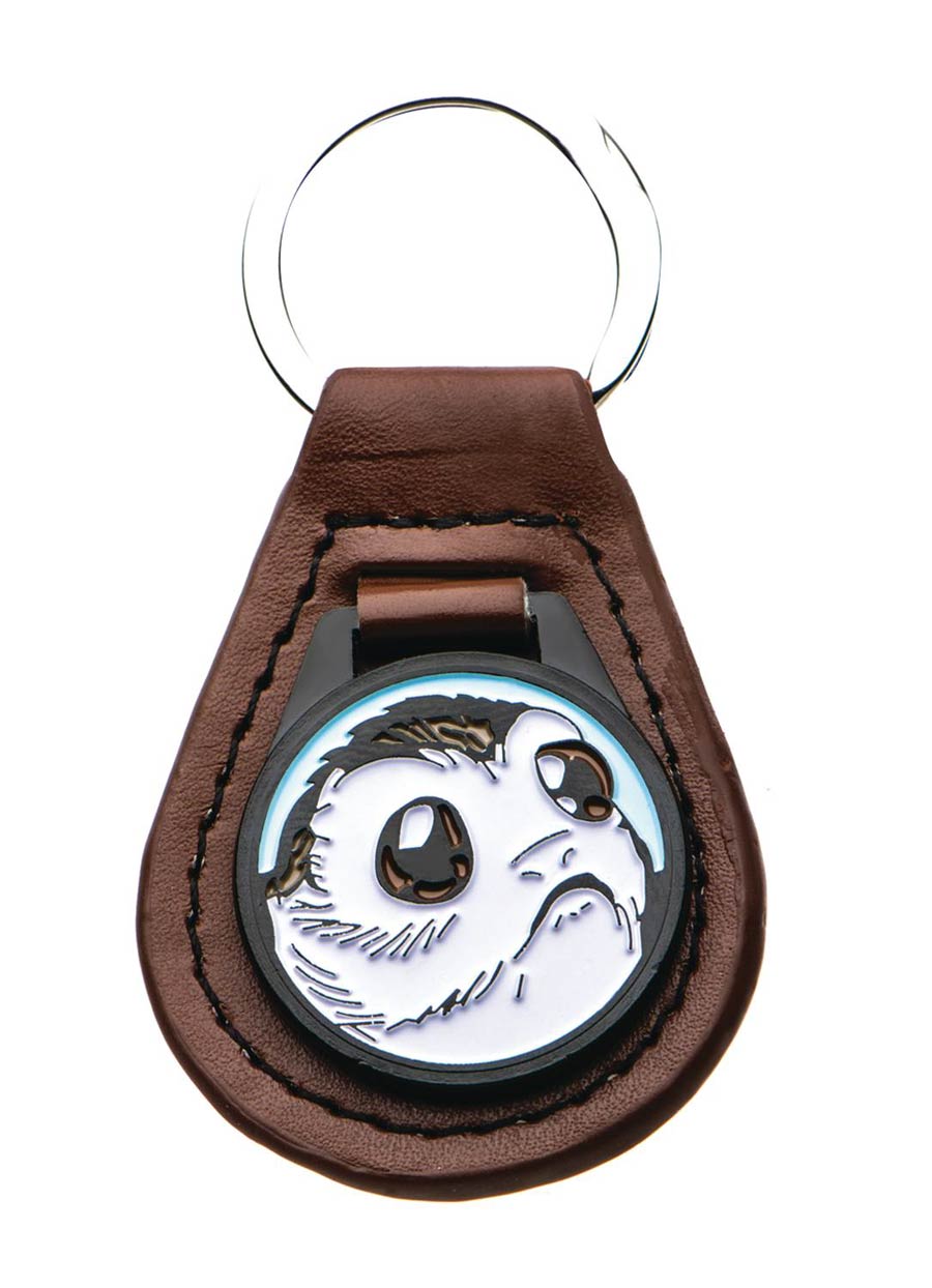 Star Wars Porg Leather Keychain