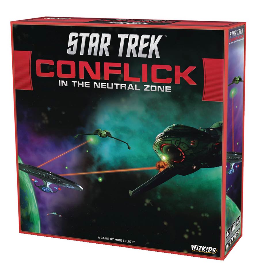 Star Trek Conflick In The Neutral Zone Board Game