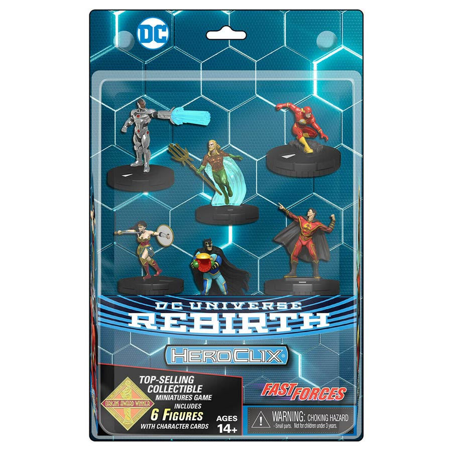 DC HeroClix DC Rebirth Fast Forces Pack