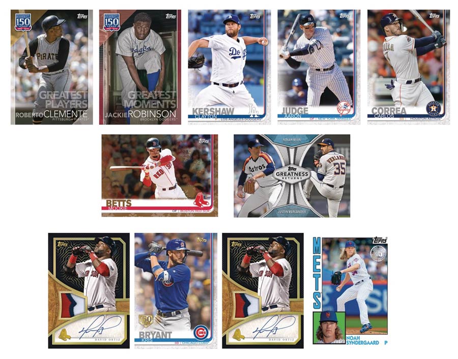 Topps 2019 Baseball Series 1 Jumbo Trading Cards Box