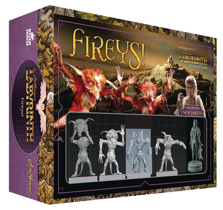 Jim Hensons Labyrinth Board Game Fireys Deluxe Game Pieces