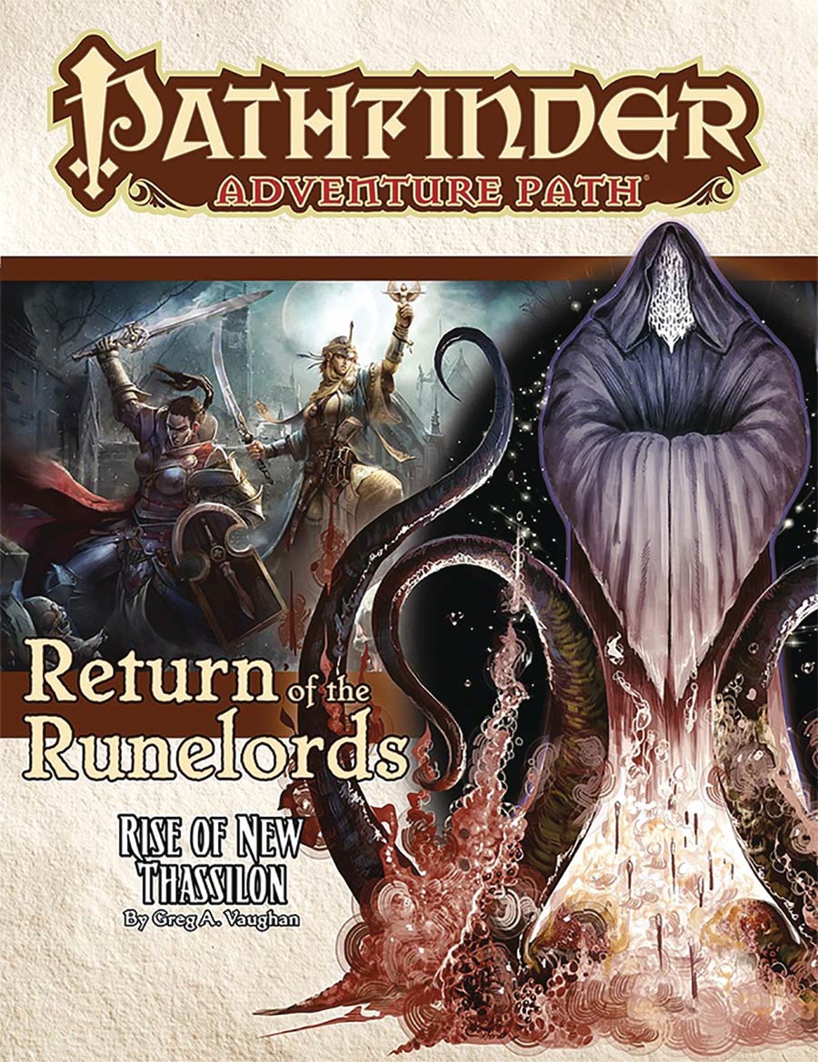 Pathfinder Adventure Path Return Of The Runelords Part 6 Rise Of New Thassilon TP