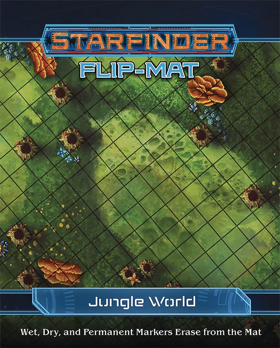 Starfinder RPG Flip-Mat - Jungle World