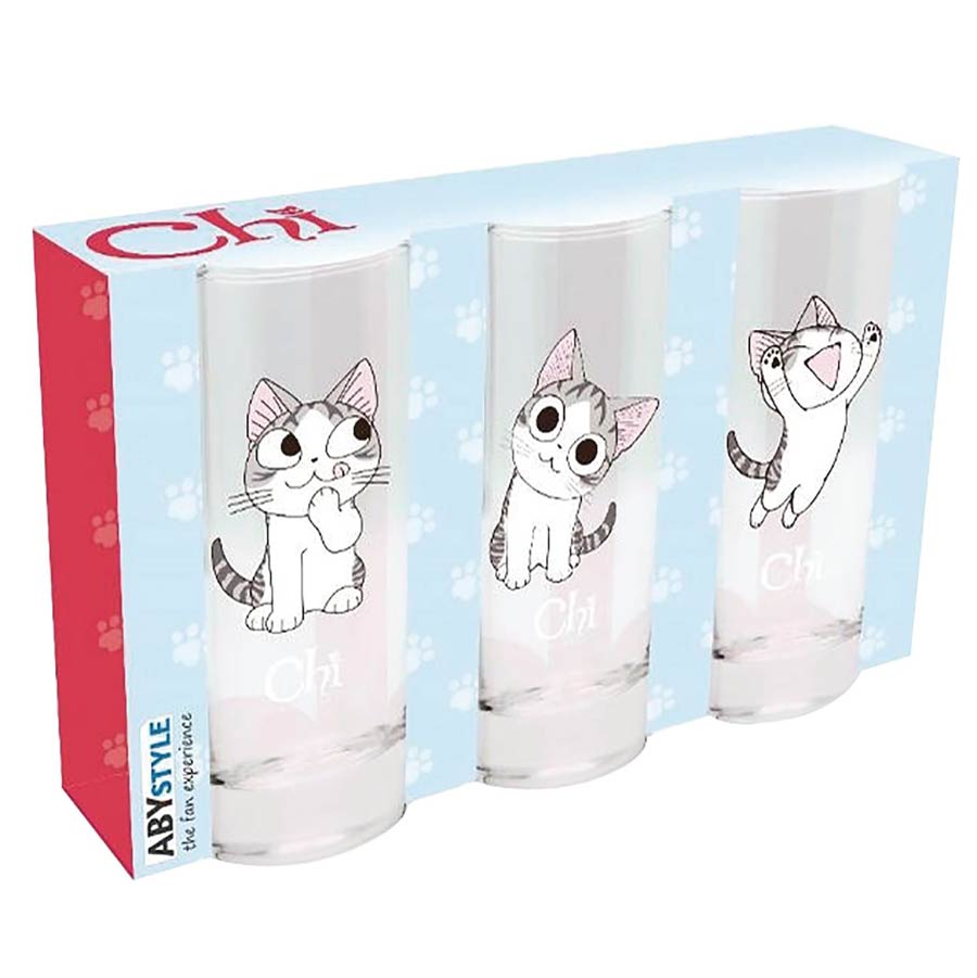 Chis Sweet Home 10-Ounce Three Glass Set