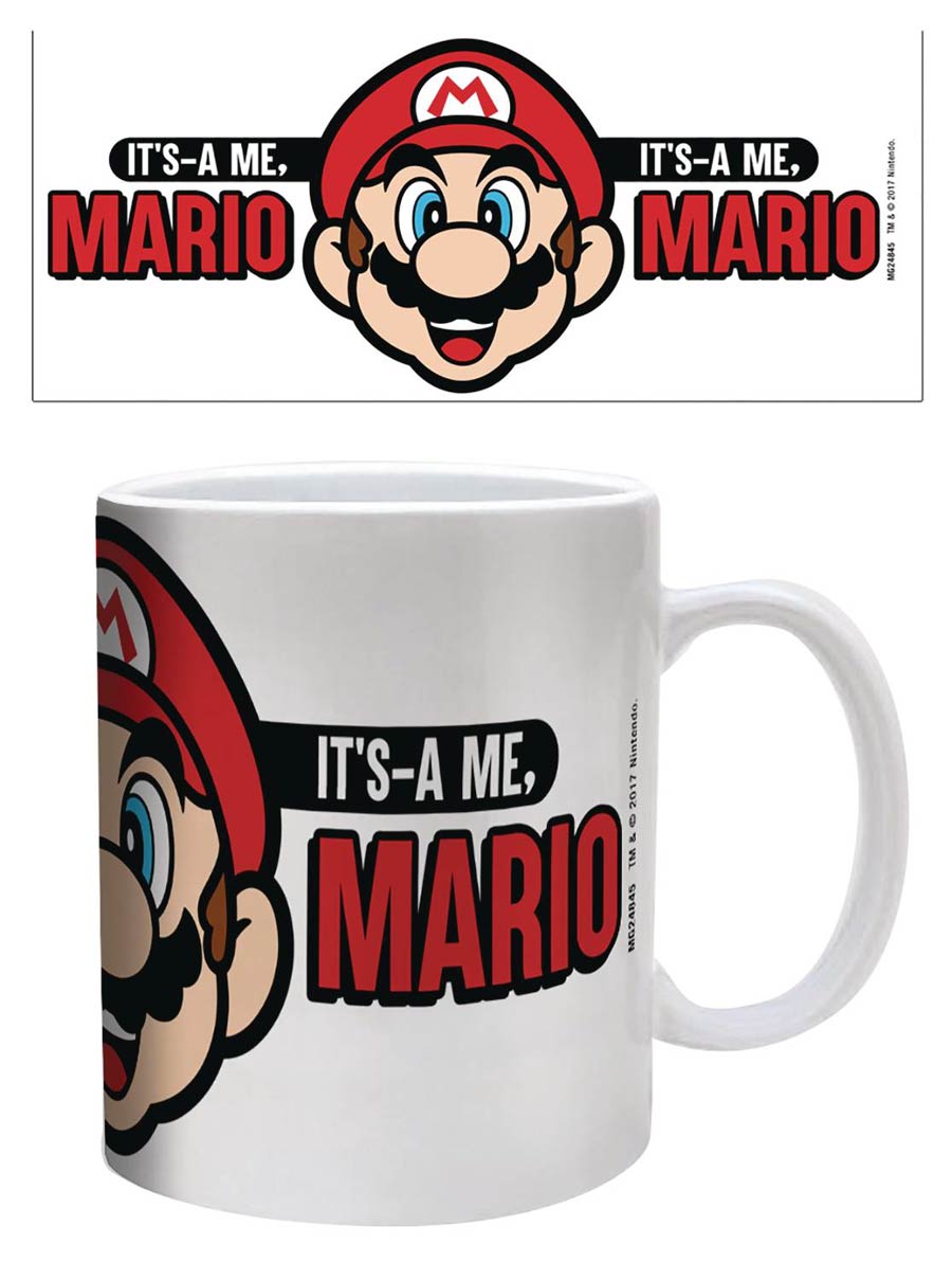Super Mario 11-Ounce Mug - Its A-Me Mario