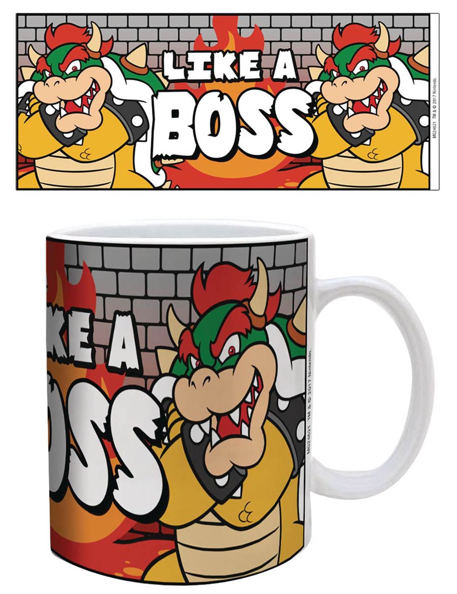 Super Mario 11-Ounce Mug - Like A Boss